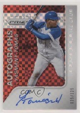 2015 Panini Prizm Auto Red Power Prizm 25/125 Yasmany Tomas #37 Auto 6we