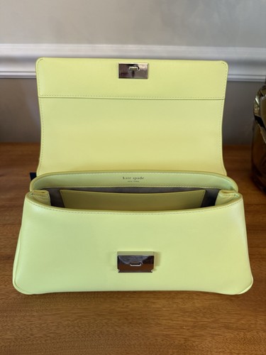 Kate Spade Grace Shoulder bag Bosc Pear Leather viral influencer fashion NWT - Picture 11 of 14