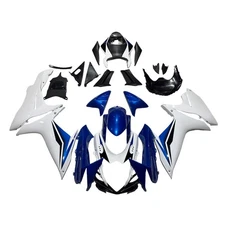 Fairing Kit For Suzuki GSXR600 GSXR750 2011-22 2023 ABS White Dark Blue Bodywork