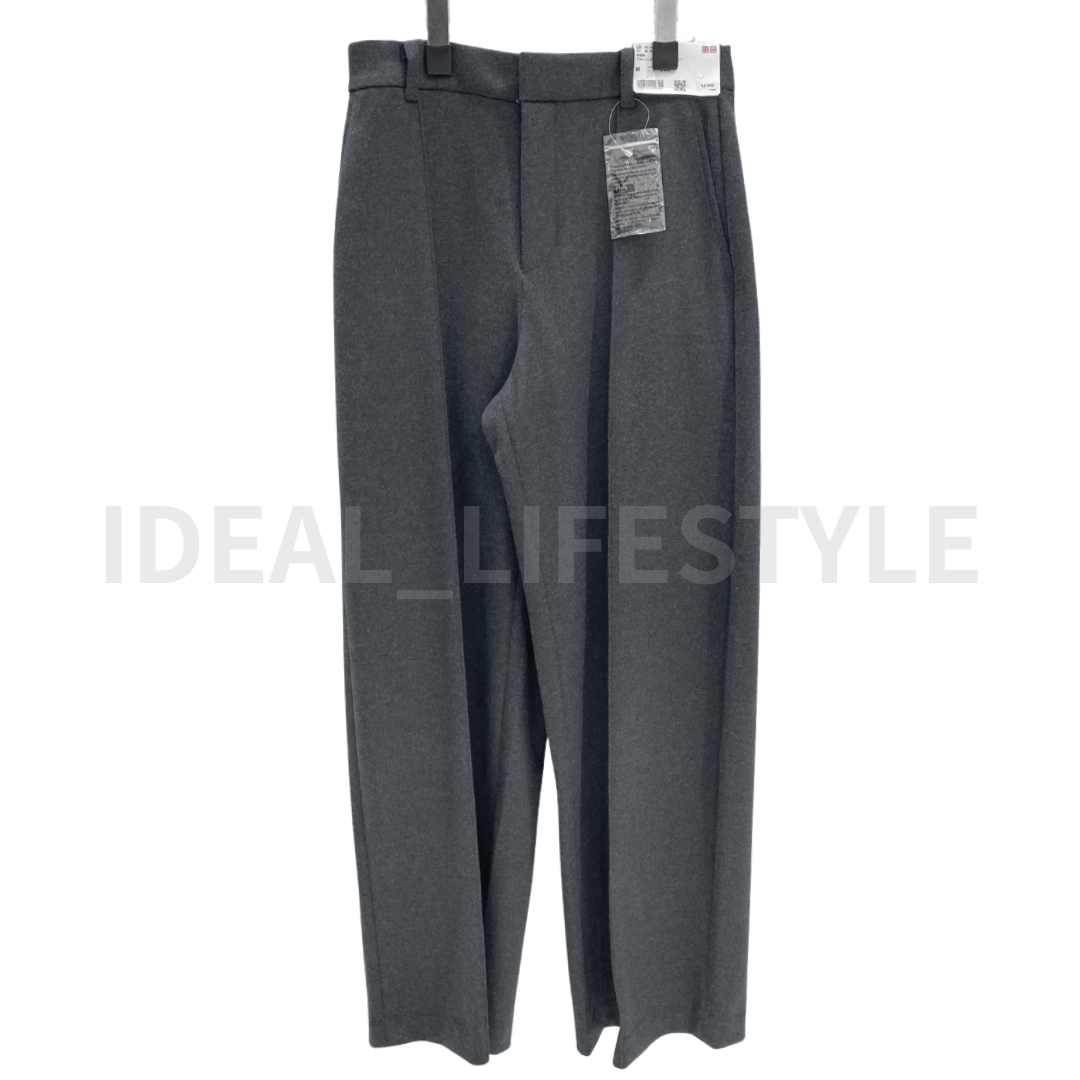 UNIQLO Brushed Jersey Wide Pants S-3XL Straight Loose Women 486984