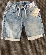 H&M Kinder Jeans Bermuda Shorts kurze Hose 140 Blau Denim