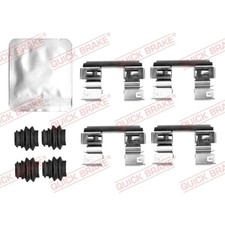 ORIGINAL® Quick Brake Zubehörsatz, Scheibenbremsbelag Hinten für Hyundai