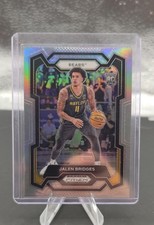 2024-25 Panini Prizm Draft Picks - Jalen Bridges #56 Silver Prizm (RC)