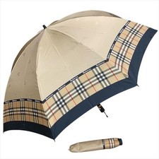Burberry Folding Umbrella Nova Check Beige Unisex Brand Accessories Present Gift