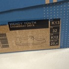 Hey Dude Wendy Youth Chambray Gray Loafer Lace Up US K13 EU 32 MPN 130124203 — photo 4