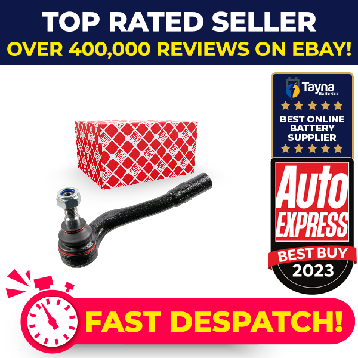 Tie / Track Rod End Right 22614 Febi Joint A2033302003 A2033302403 A2033304003