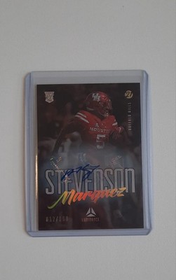 2021 LUMINANCE RC AUTO MARQUEZ STEVENSON GOLD #104 BILLS HOUSTON COUGARS /100