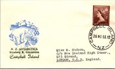 GOLDPATH: New Zealand cover 1953 to England cachet CV920_P24