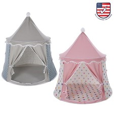 Pet Teepee Tent Easy Installatin Puppy Cat Tent for Indoor Pets Entertainment