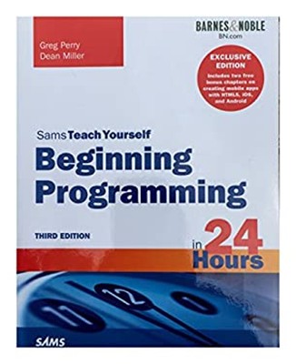 Beginning Programming Greg Perry