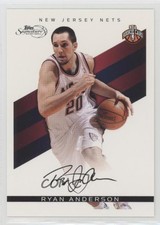 2008-09 Topps Signature Facsimile 23/289 Ryan Anderson #TS-RA Rookie RC 0af