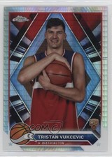 2023-24 Topps Chrome Prism Refractor Tristan Vukcevic #114 hx7