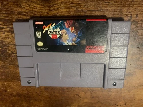 Street Fighter Alpha 2 (Super Nintendo Entertainment System, 1996)**TESTED**