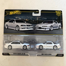 Hot Wheels Car Culture Toyota Chaser Jzx100 1989 Supra 2-pack