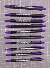 Royal Purple Synthetic Oil Advertising Bic Ballpoint Pen Lot of 10