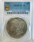 1893 Morgan Dollar PCGS AU55