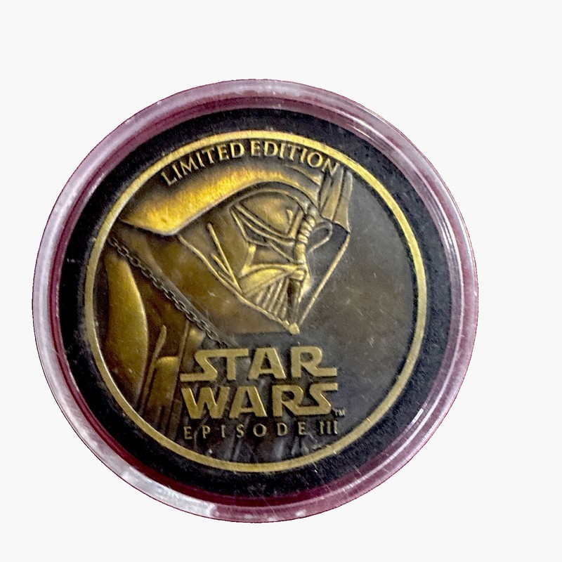 Darth Vader Star Wars Episode III Revenge of the Sith Limited Edition Coin 2005