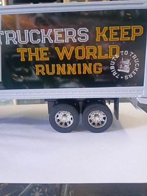 NEW RAY 1/32 SCALE DUALLY WHEELS & TIRES FOR SEMI TRAILERS.