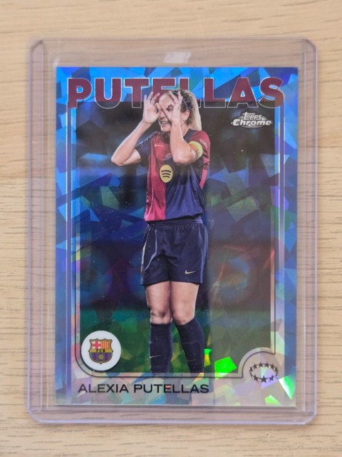 2024-25 Topps Chrome Sapphire UEFA Women's UCL - Alexia Putellas Image Variation