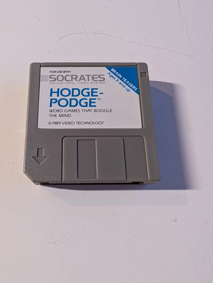 Socrates Video System Hodge-Podg Complete W/ Manual Vintage Original Vtech 1989 - Image 3 of 4
