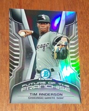 2014 Bowman Chrome Chicago White Sox Tim Anderson Mini Card