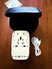 PLAVOGUE Travel Voltage Converter Adapter 240V-120V for more than 200 countries
