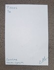 ACEO Original, Pisces, Celestial, Astronomy, Zodiac, 2.5 x 3.5 inches, Unframed — photo 3