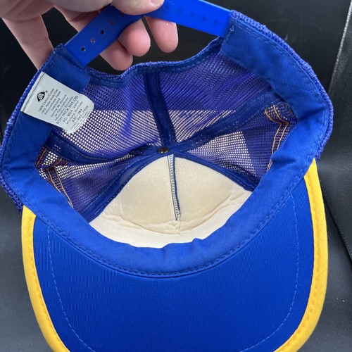 CLEAN Vintage Viking Outposts 1993 Red Lake Ontario Canada Trucker Hat Mesh Back - Picture 9 of 10