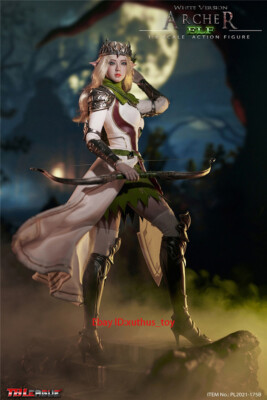 In Stock TBLeague 1/6 Elf Archer PL2021-175B White Action Figure Model 12in