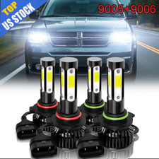 For Dodge Journey 2009-2019 4x 6000k Led Headlight Highlow Beam Light Bulbs