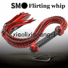 Spanking Restraints Whip Flogger Riding Crop Tassel Torture Flirting paddle