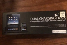 HYPE DUAL CHARGING DOCK Compatible With iPad iPhone & iPod Open Box Complete!