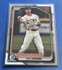 2024 Bowman Chrome Prospects #BCP-26 Maui Ahuna San Francisco Giants