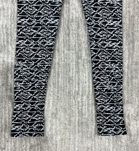 LuLaRoe Leggings Kids Extra Large Black White Casual - Picture 9 of 11