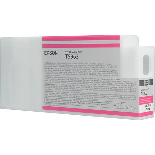 Epson T5963 350ml Vivid Magenta cartouche originale.