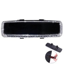 Cubierta de espejo retrovisor de vidrio con estrás de PVC para automóvil accesorios aptos para mujeres niñas