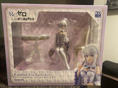 Re:Zero Tea Party Ver Figure Collection Figure With Emilia, Rem, Frederica. - Picture 4 of 4