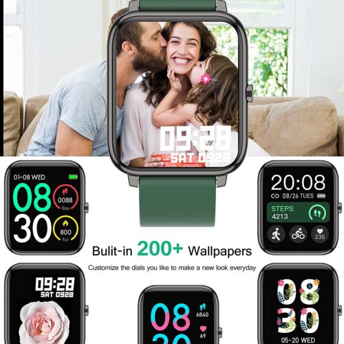 Smartwatch con monitor pressione sanguigna frequenza cardiaca per Samsung Galaxy A14 5G - Foto 18 di 38