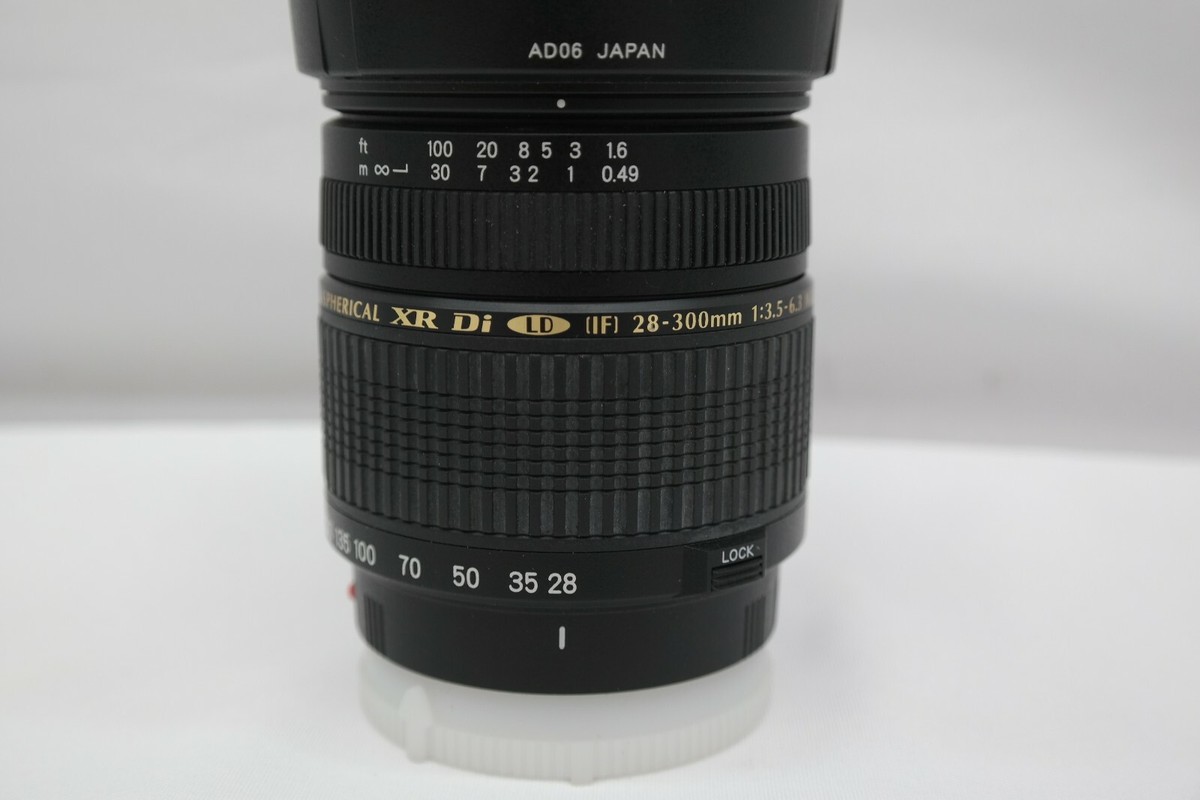 Tamron AF Aspherical XR Di LD (IF) 28-300MM Lens 1:3.5-6.3 Macro