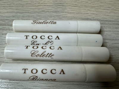TOCC 4 PC Eau de Parfum Uncarded Sample Spray Lot 1.5ml each