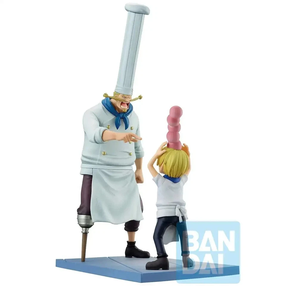 Sanji & Zeff Road to Down One Piece Revible Moment Ichibansho Figure