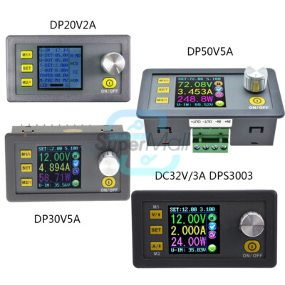 DP20V2A 30V5A 50V5A DC32V/3A DPS3003 Programmable Step-down Power Supply Module