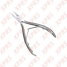 Nail Splitter, 4", Straight Jaws, Double Spring Checkered Handle, Premium