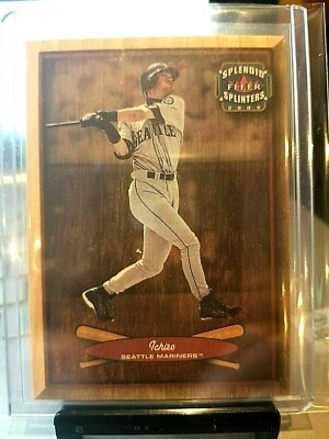 2003 ICHIRO SUZUKI #346/499 FLEER SLENDID SPLINTER #101 GEM.