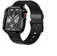 Silicone Sport Band Case for Apple Watch Serie 7/6/5/4/3/2/1/SE 38/40/42/44/45mm