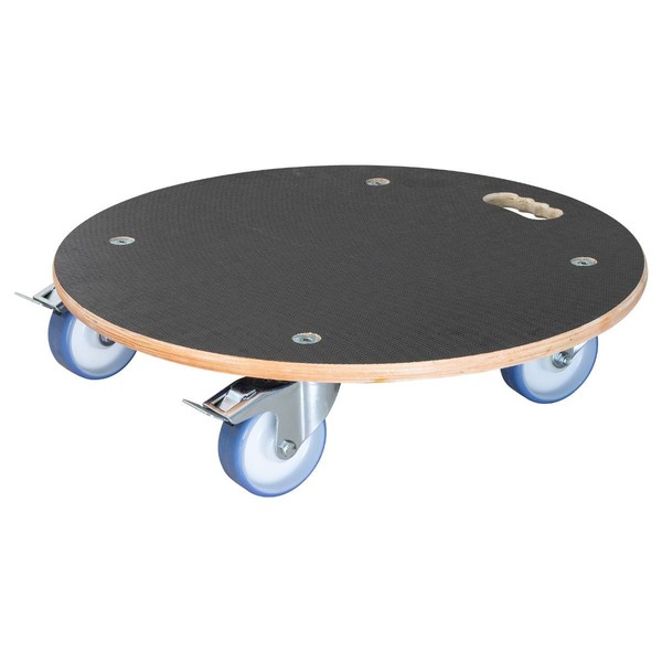 Wagner Pflanzenroller Blumenroller Maxigrip Rund 58 X 14,5 Cm Braun-image