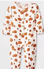 Cat Jack Halloween Long Sleeve Romper. Pumpkins Acorns NWT 6-9 Months