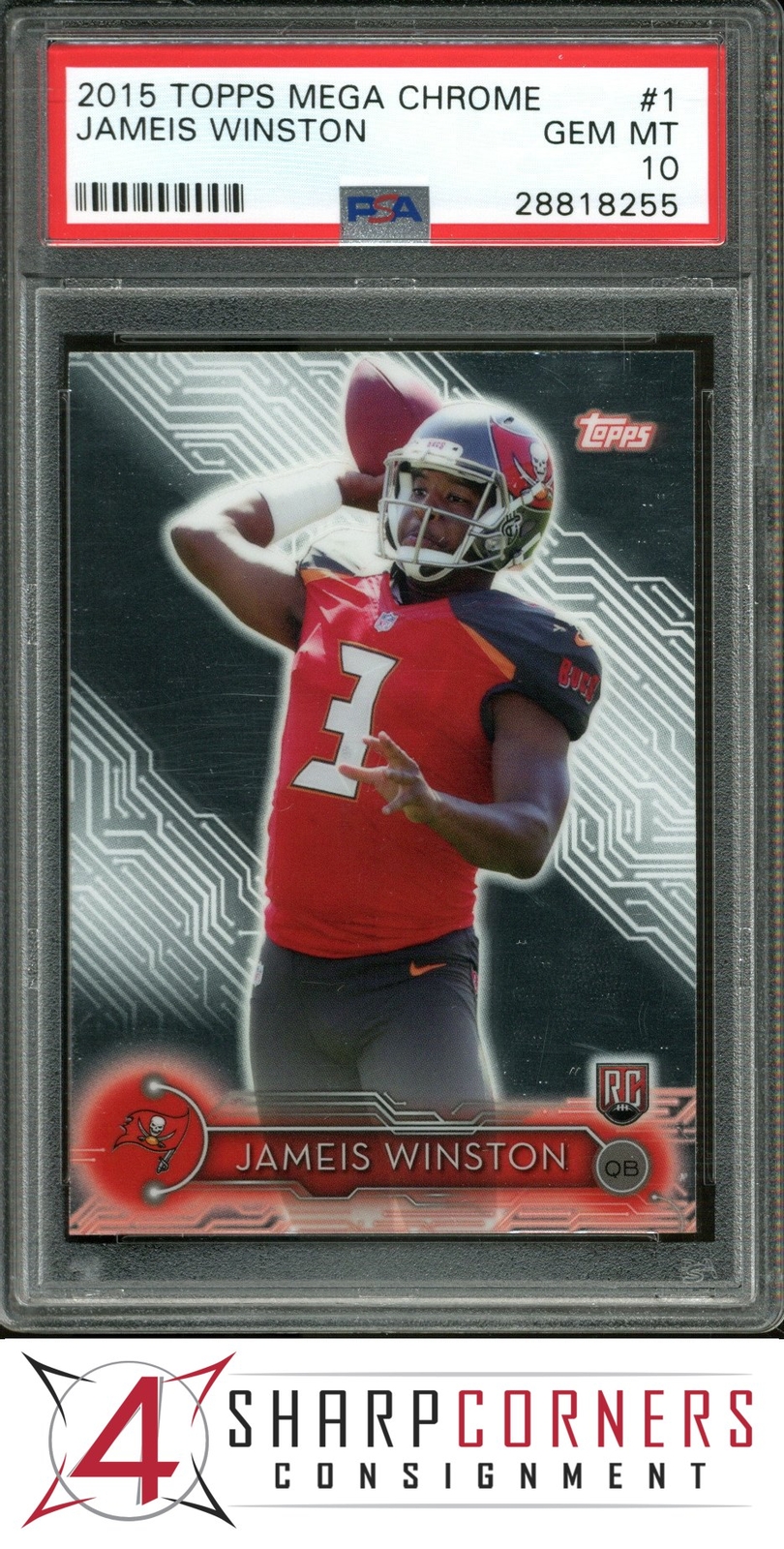 Jameis Winston Topps Mega Chrome #1 Base