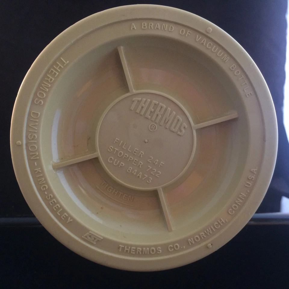 KING-SEELEY DUNKIN DONUTS 13 INCH VTG LOGO COFFEE TEA TRAVEL THERMOS - RARE - Image 3 of 4