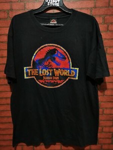 Vintage 1997 Jurassic Park The Lost World Logo Promo Movie Murina T Shirt Xl Ebay